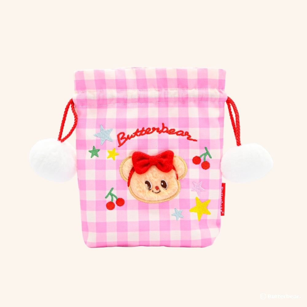 Jingle Bear Drawstring Bag