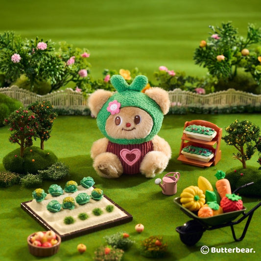 Butterbear Fridge Magnets Potted Plant