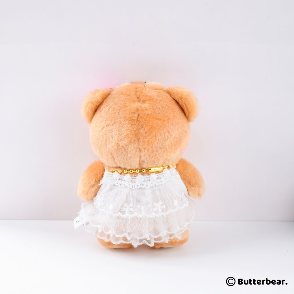 Butterbear Princess Dress Keychain