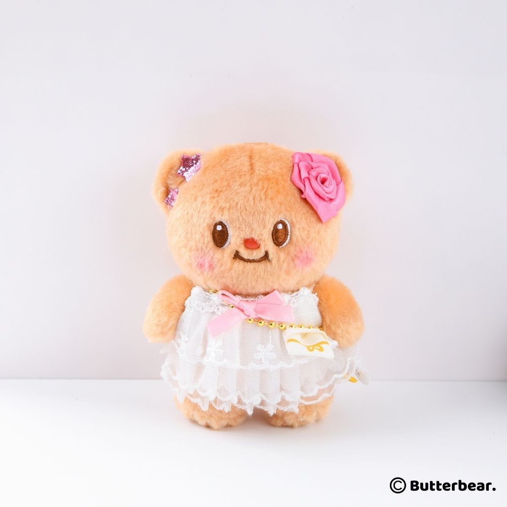 Butterbear Princess Dress Keychain