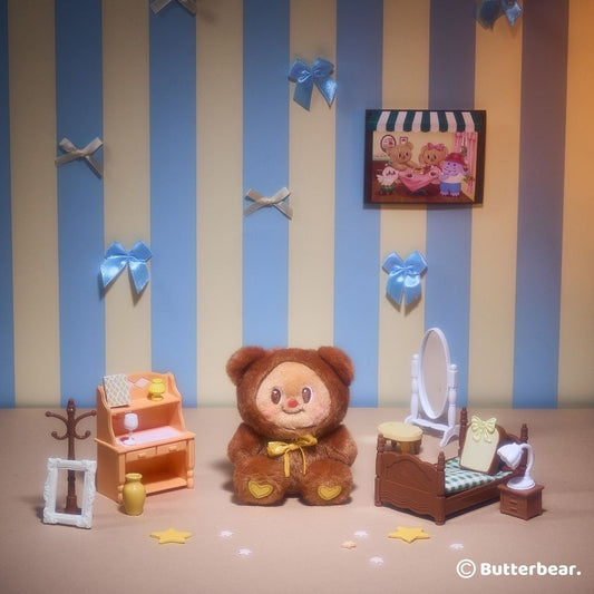 Teddy Butterbear Keychain - Chocola