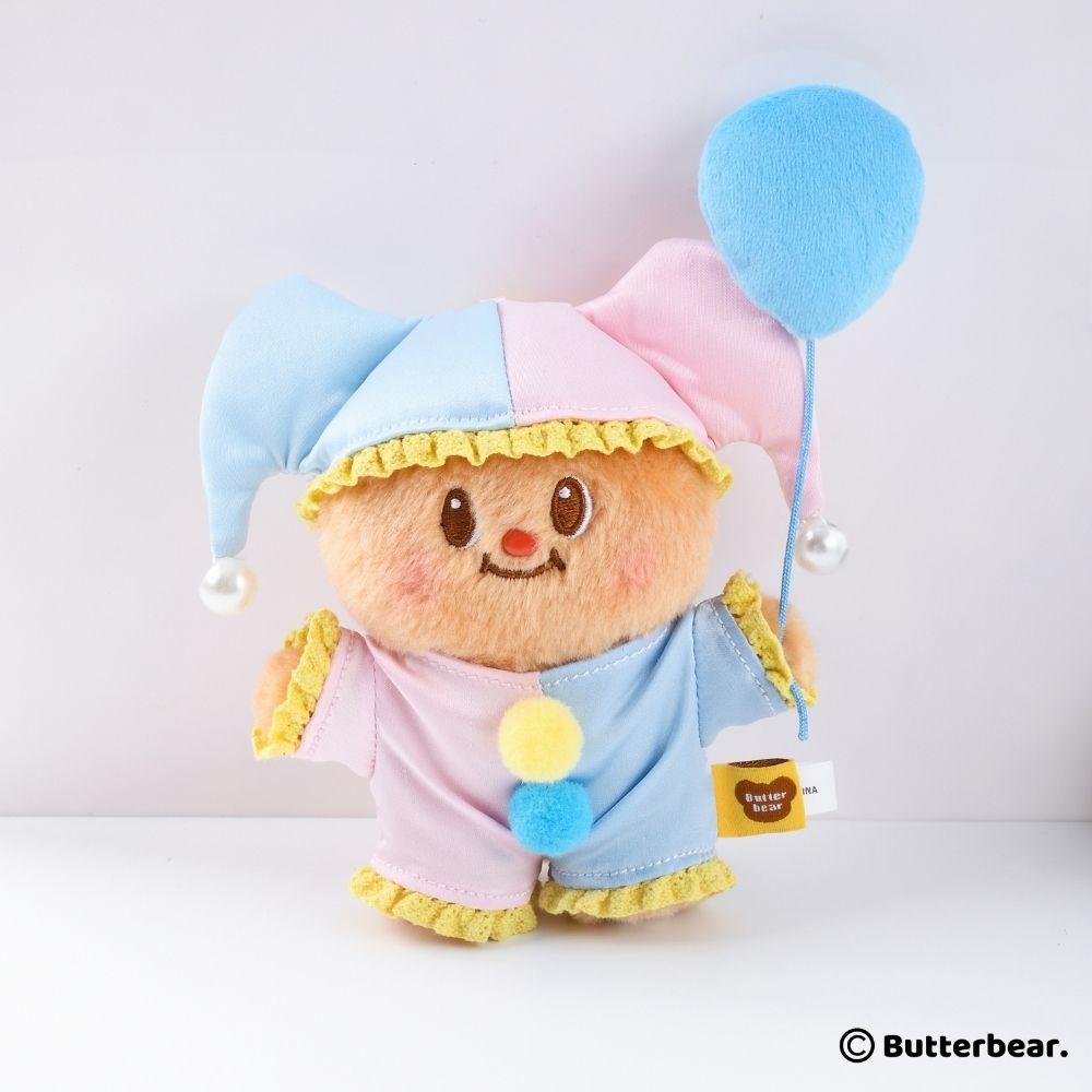 Butterbear Clown Keychain