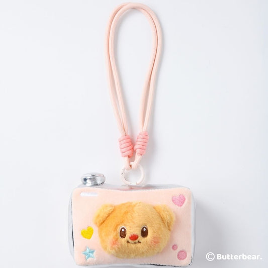 Butterbear Plush Camera Frame Card