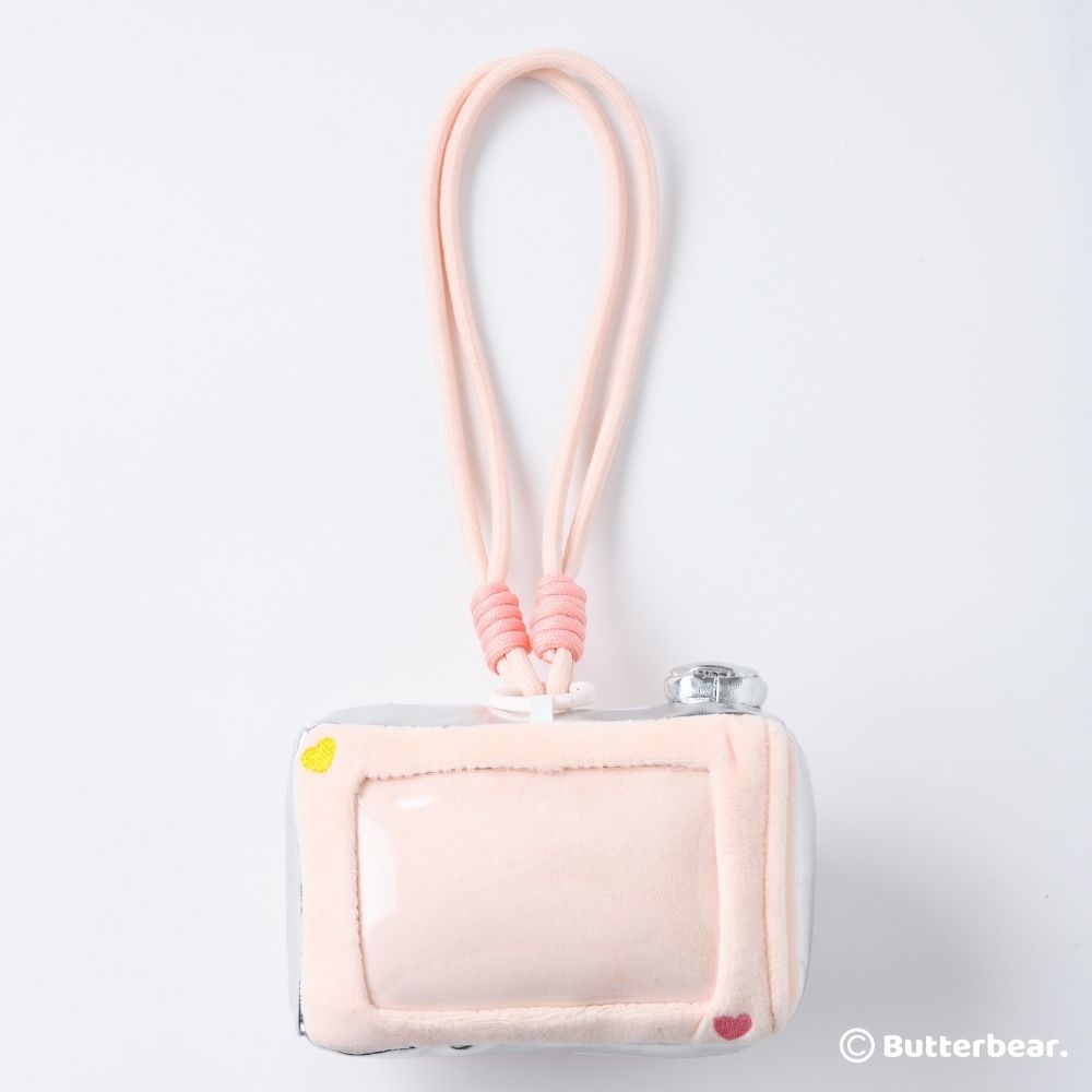 Butterbear Plush Camera Frame Card