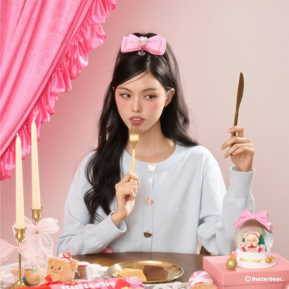 (Available early December 🐻✨) Pink Princess Hair Tie