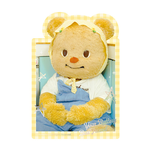 Cuddly Butterbear Postcard