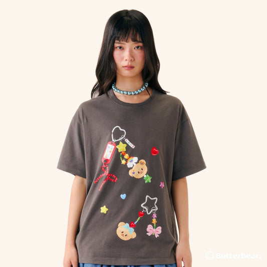 Charm Drop Oversized Shirt