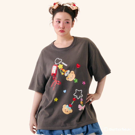 Charm Drop Oversized Shirt