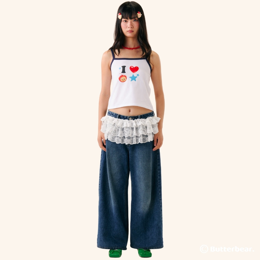 I Heart Butterbear Tank Top