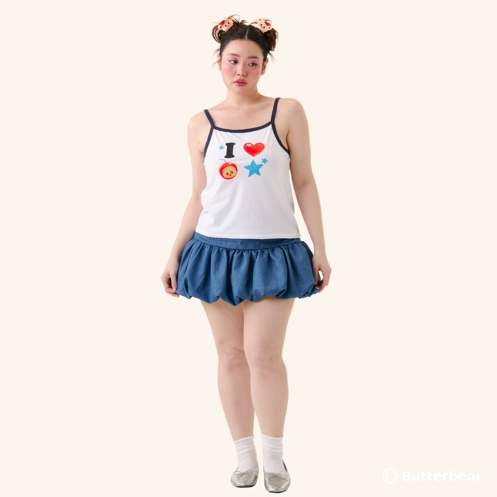 I Heart Butterbear Tank Top