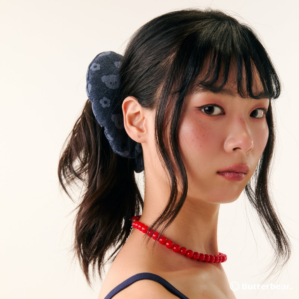 Denim Love Scrunchie