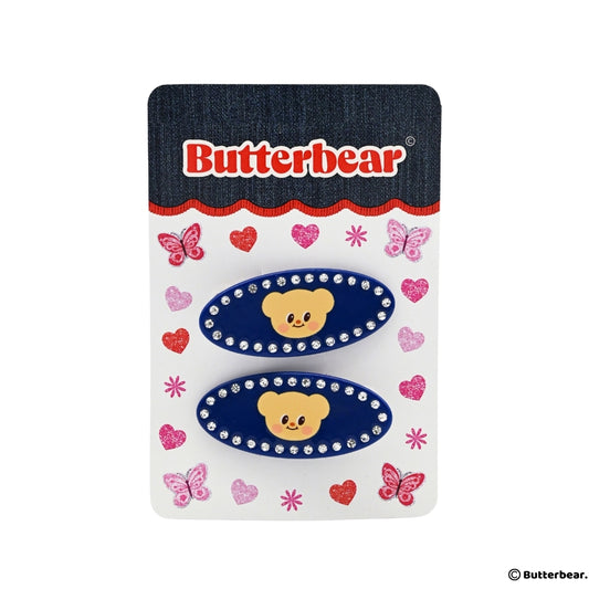 (Ready to ship from 11 Nov 2025 onward) Denim Diamond Hair Clip