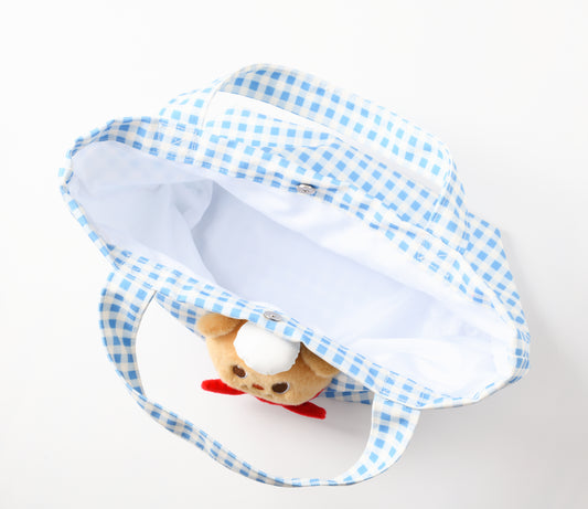 Buttery Chef Blue Plaid Bag
