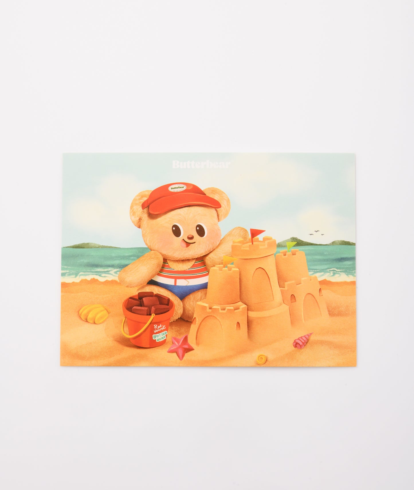 Sand Castle Postcard