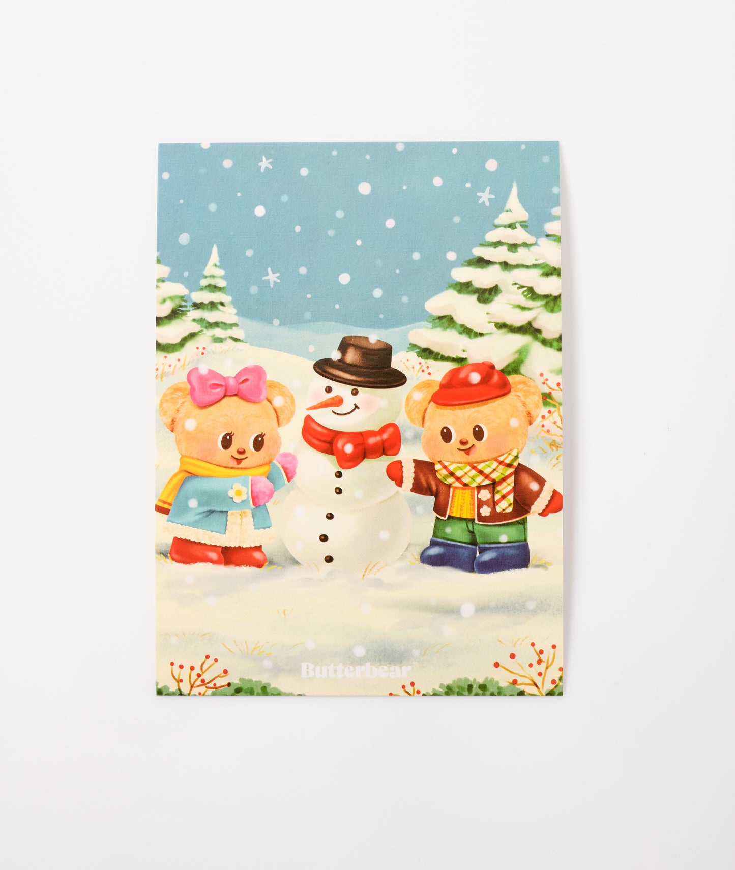 Snowman Postcard