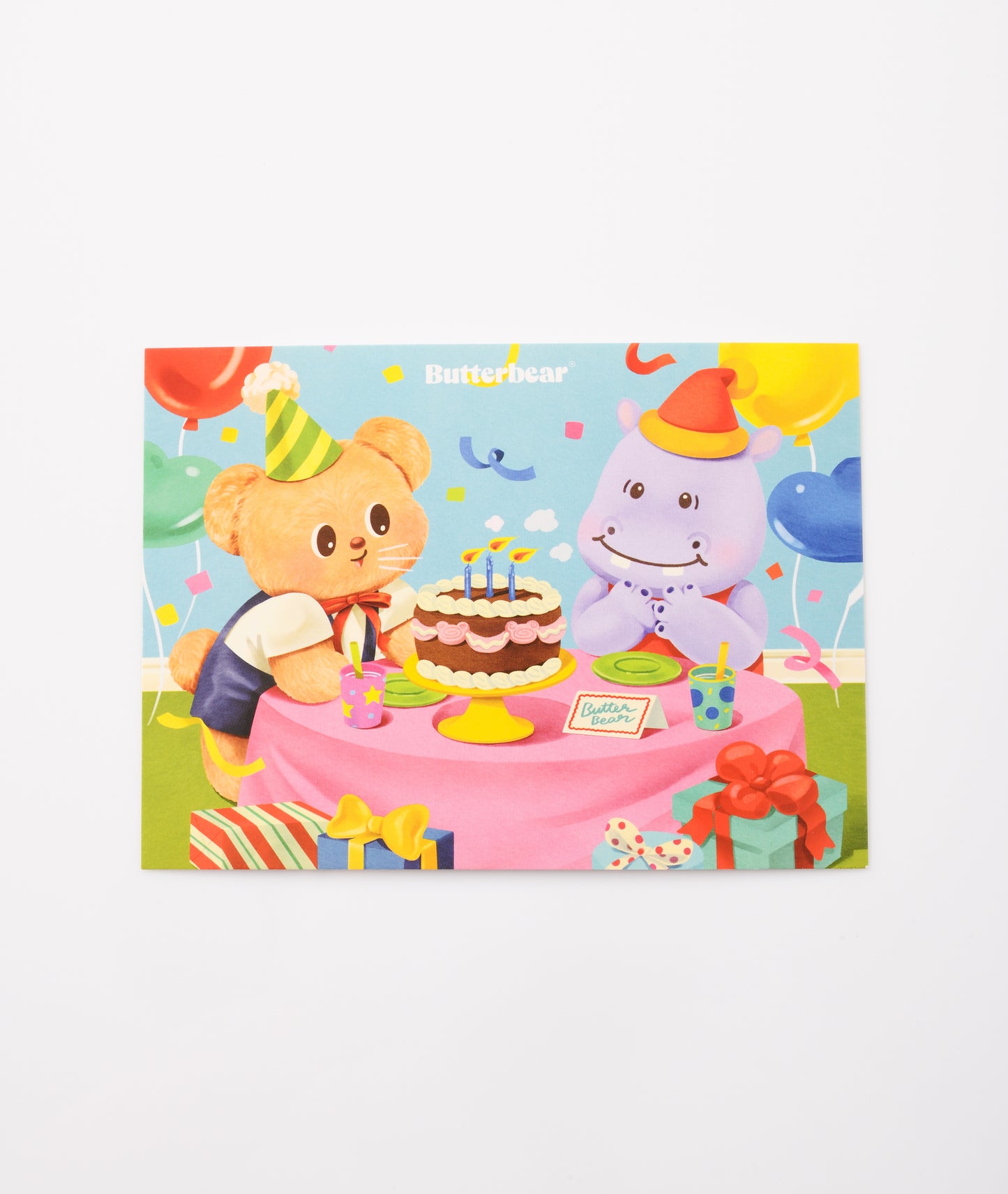 Hippie Birthday Postcard