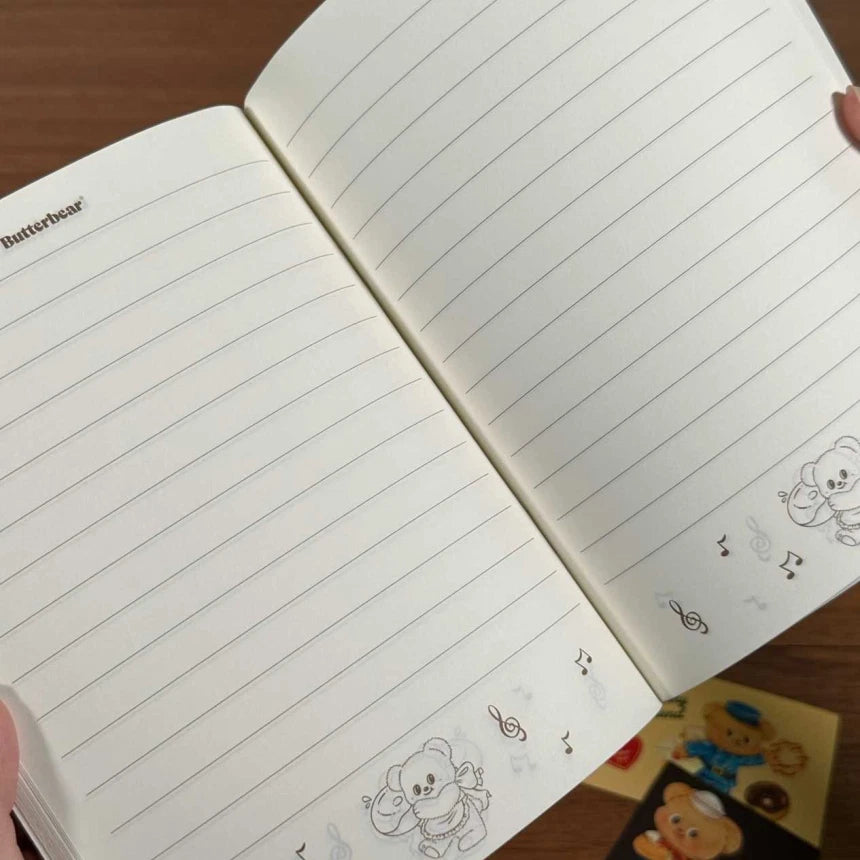Buttery Hearts Notebook