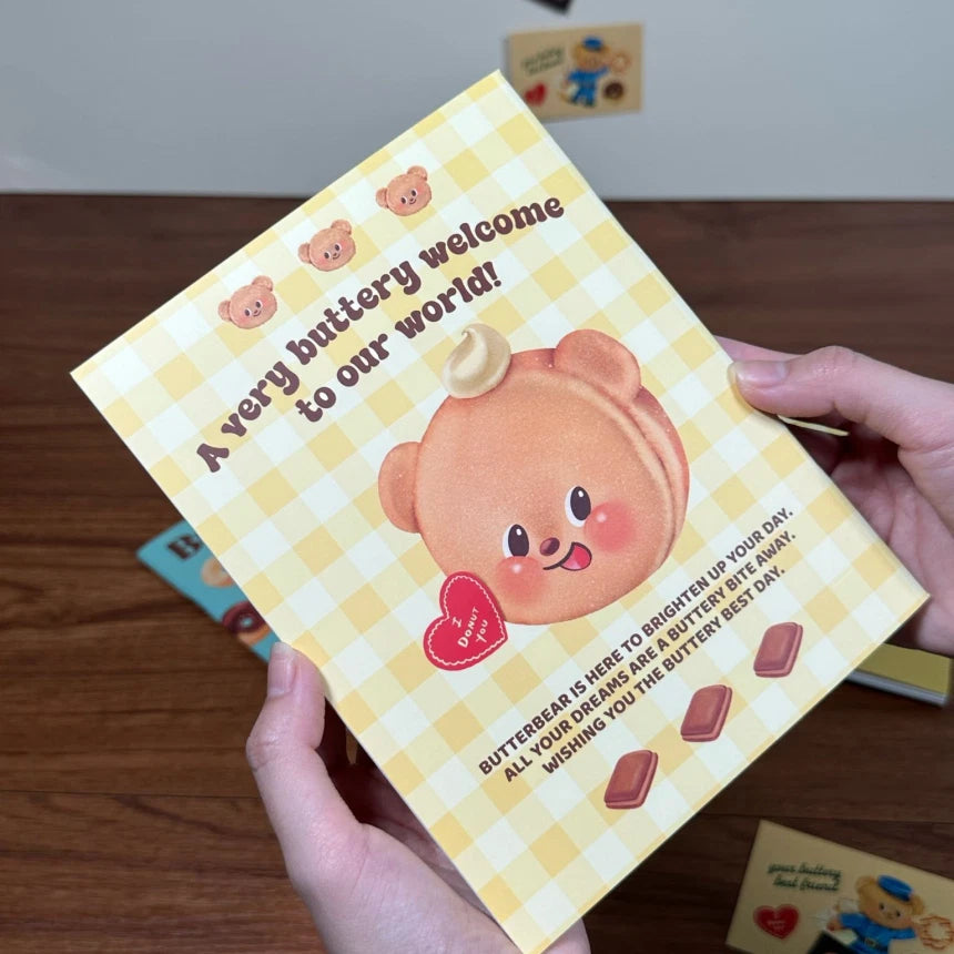 Buttery Hearts Notebook