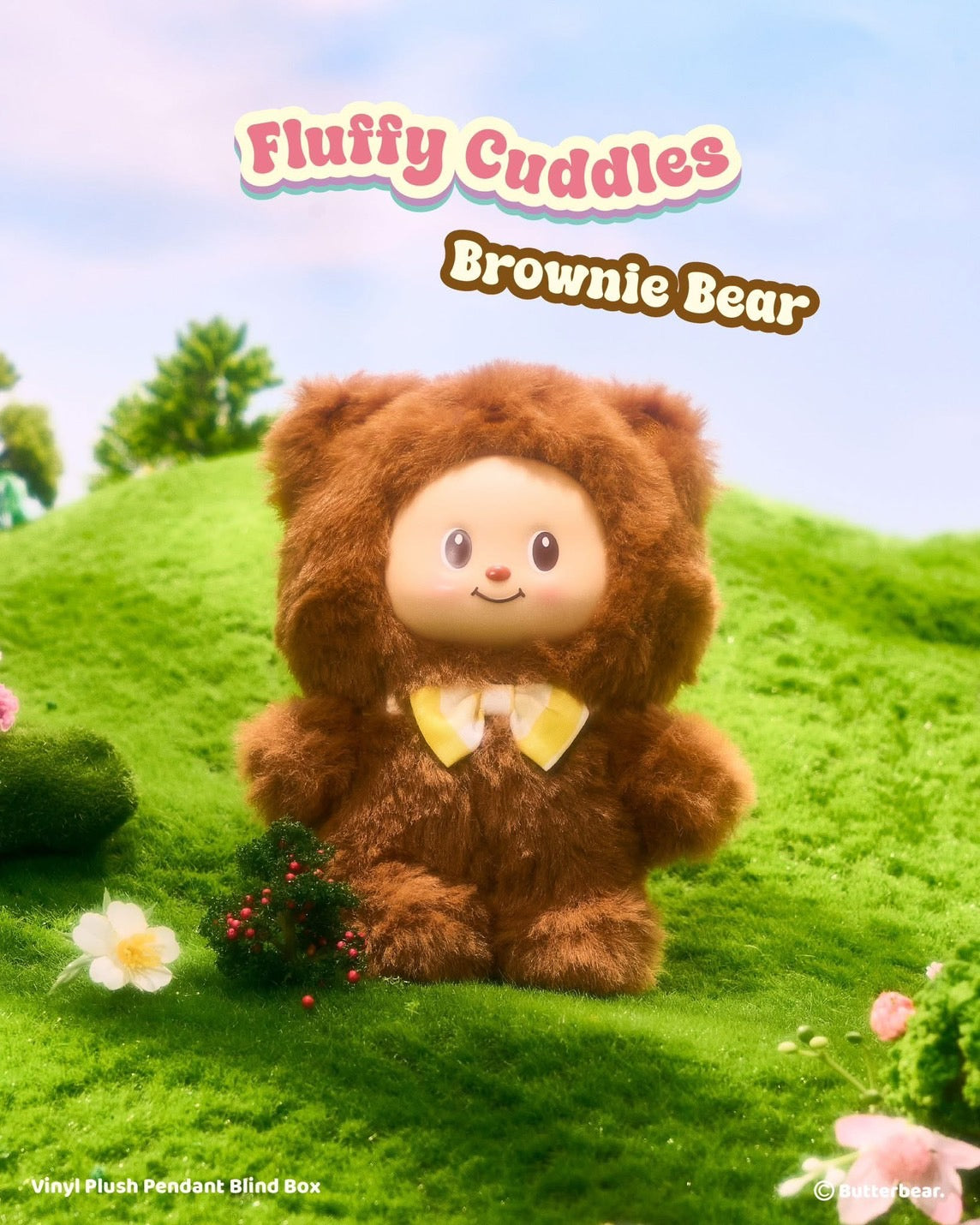 Fluffy Cuddles Blind Box Bag Charm