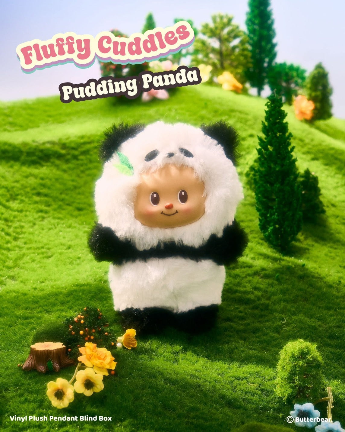 Fluffy Cuddles Blind Box Bag Charm