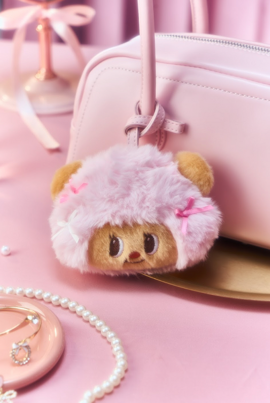 Pink-Haired Princess Coin Purse Bag Charm