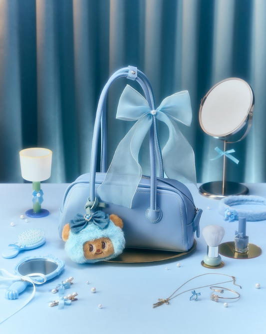 Blue-Haired Baby Coin Purse Bag Charm