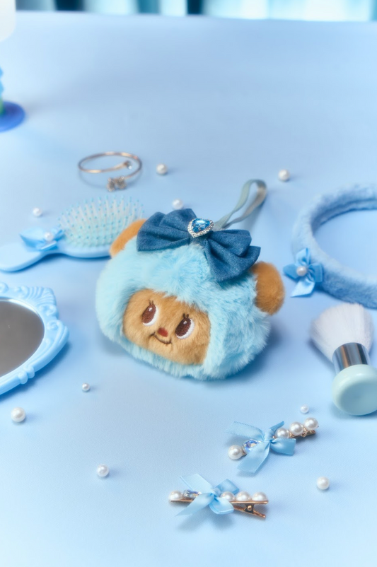 Blue-Haired Baby Coin Purse Bag Charm