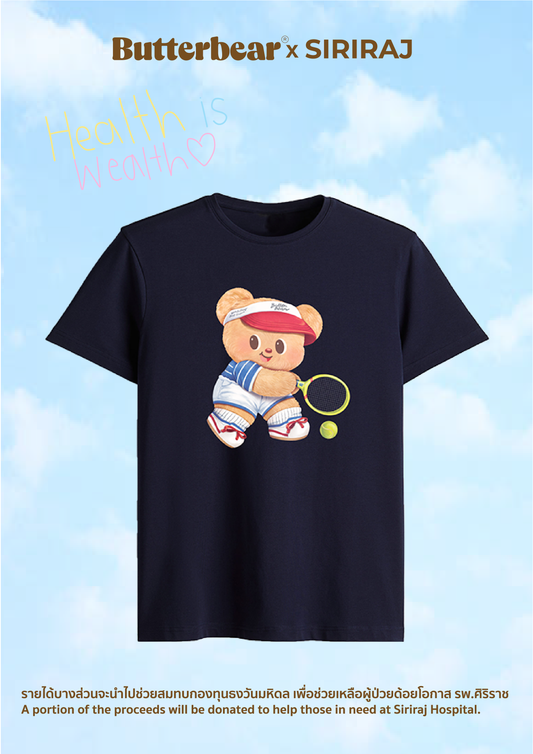 Butterbear x Siriraj Tennis T-Shirt