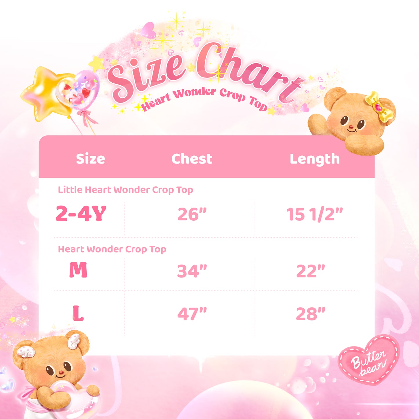 Heart Wonder Crop Top