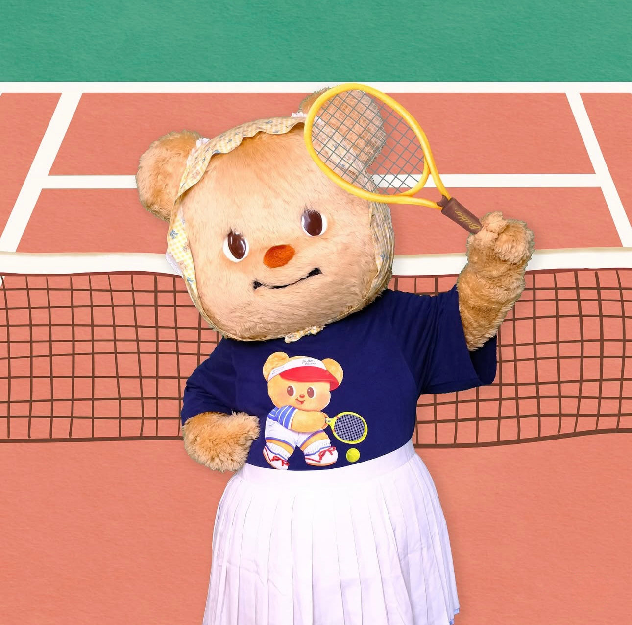 Butterbear x Siriraj Tennis T-Shirt