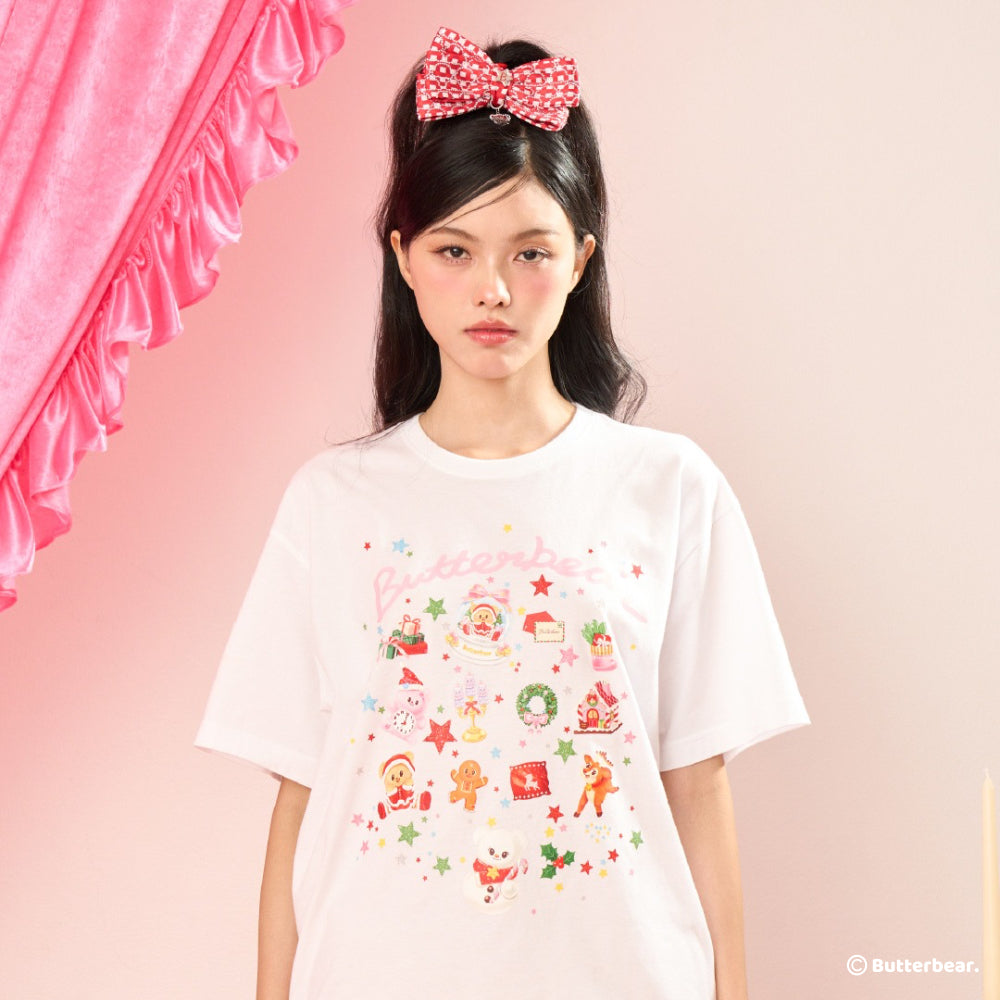 Holiday Charm Oversized T-Shirt