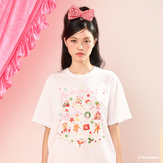 Holiday Charm Oversized T-Shirt