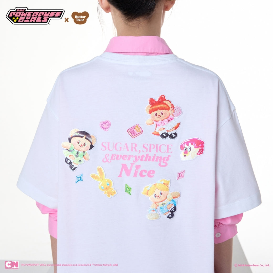 The Powerpuff Girls x Butterbear Oversized T-Shirt