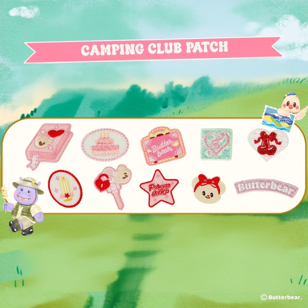 Camping Club Patch - Medium Size