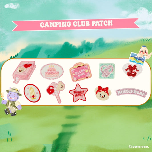 Camping Club Patch - Medium Size