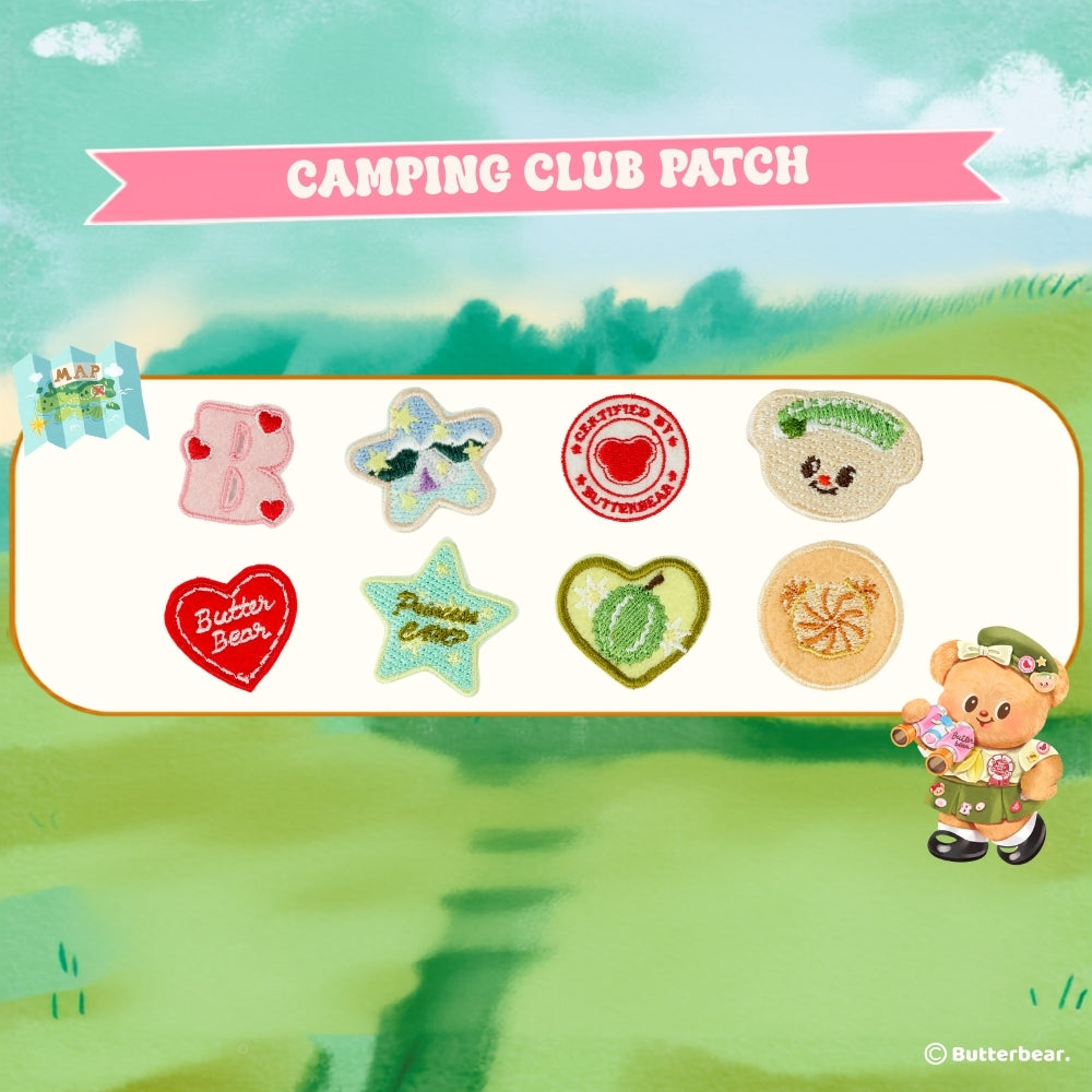 Camping Club Patch -Small Size