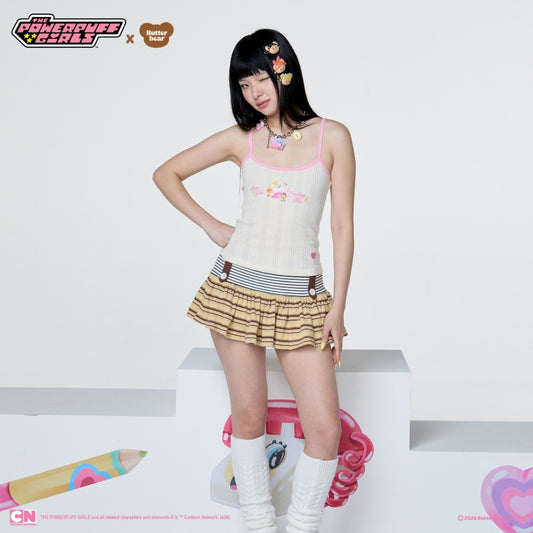 The Powerpuff Girls x Butterbear Tank Top