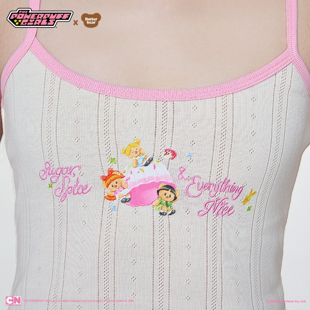 The Powerpuff Girls x Butterbear Tank Top