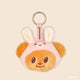 Pink Baby Bunny Keychain