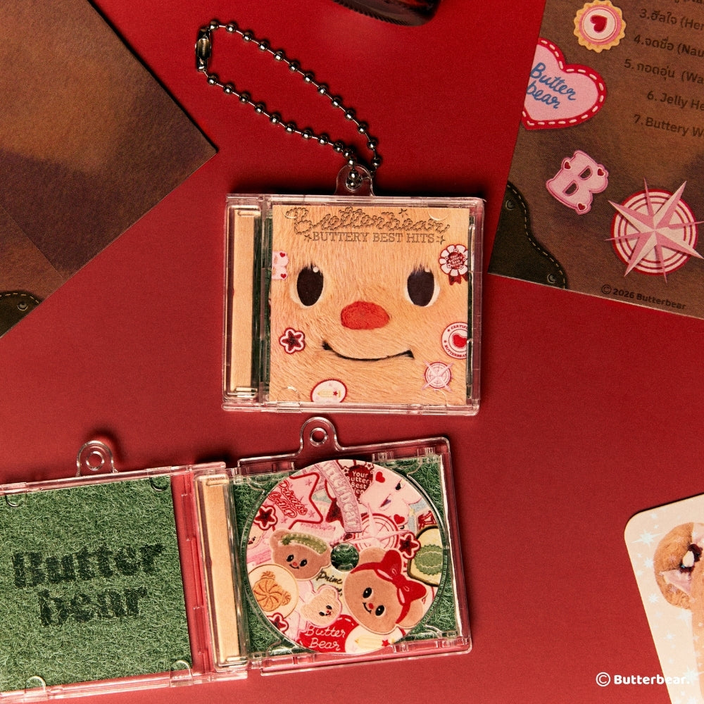 Buttery Best Hits Keychain