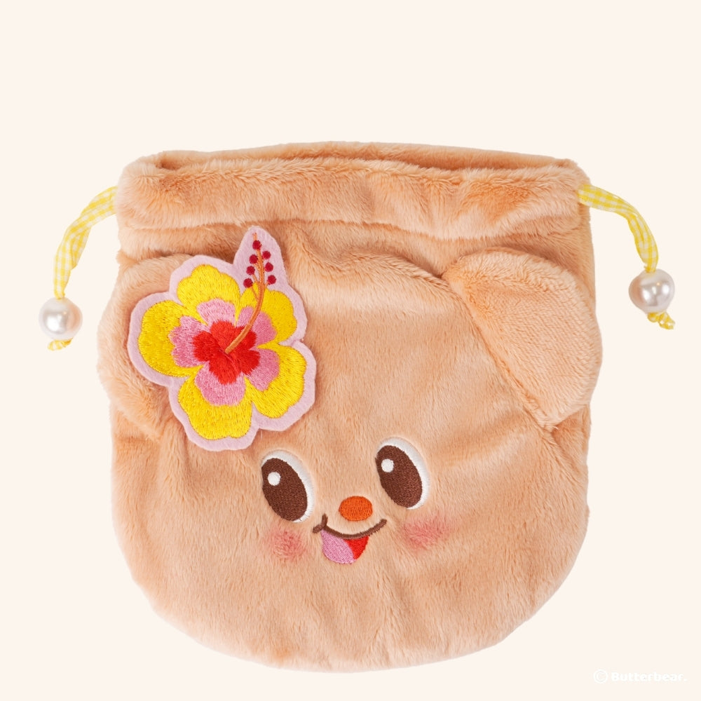 Buttery Summer Drawstring Bag