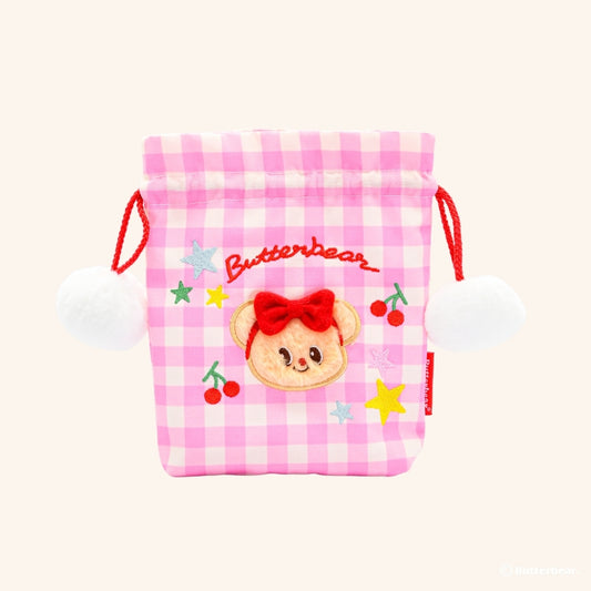 Jingle Bear Drawstring Bag