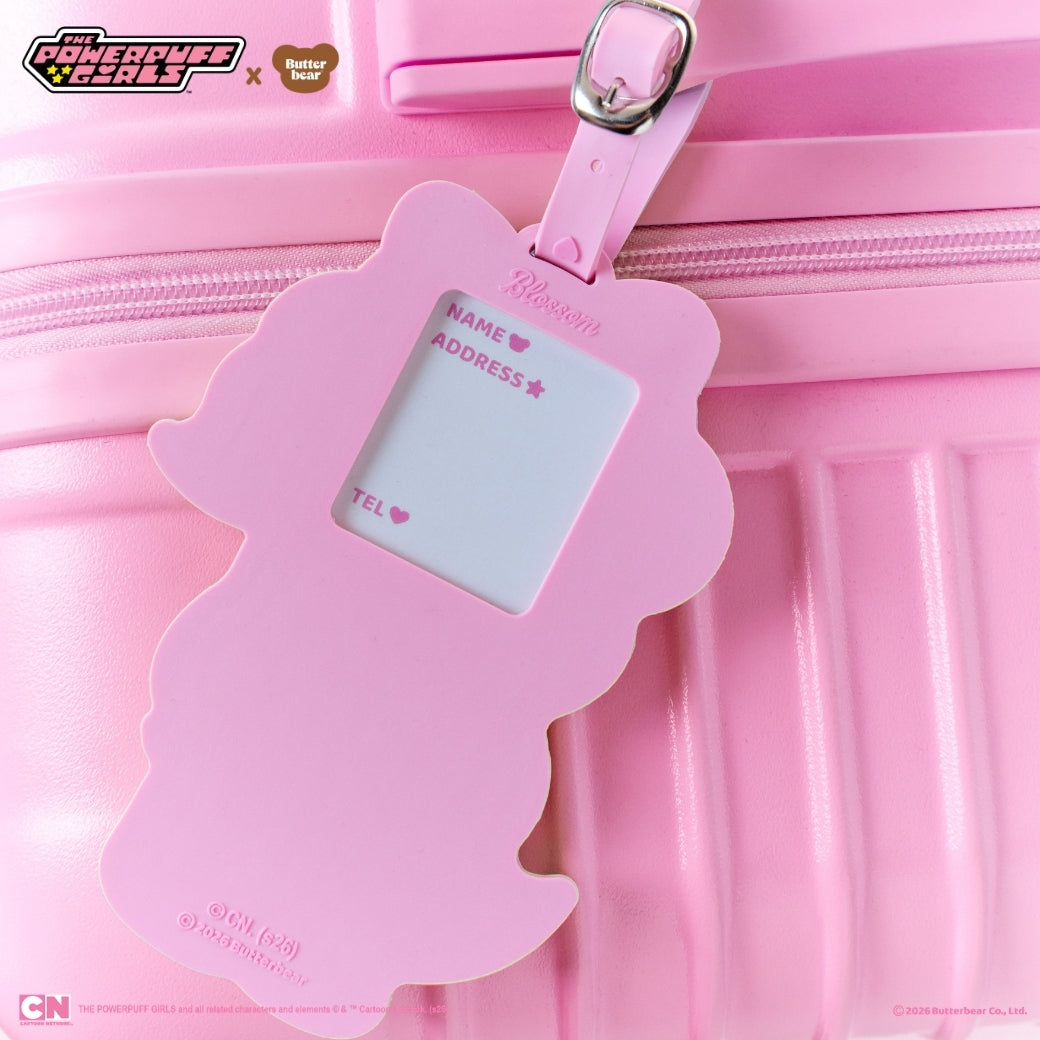 The Powerpuff Girls x Butterbear Luggage Tag - Blossom