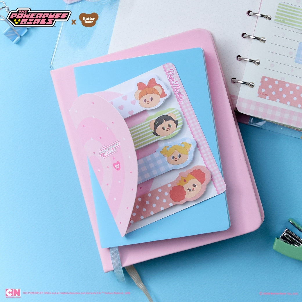 (Pre-Order) The Powerpuff Girls x Butterbear Page Marker