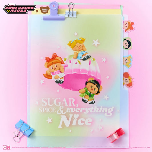 (Pre-Order) The Powerpuff Girls x Butterbear Folder