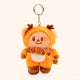 Reindeer Bear Keychain