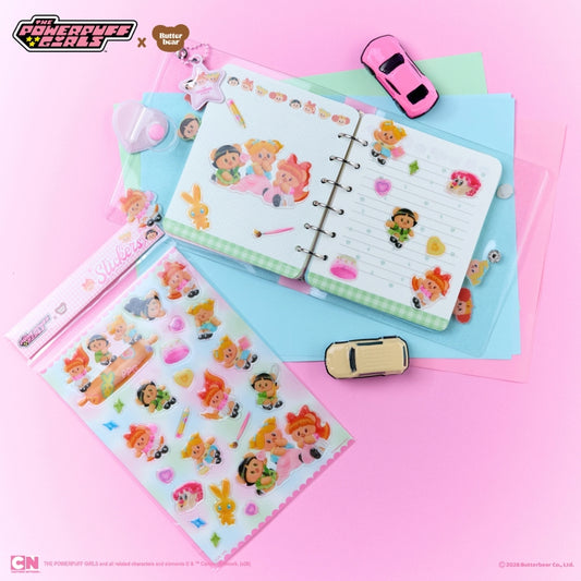 (Pre-Order) The Powerpuff Girls x Butterbear Stickers