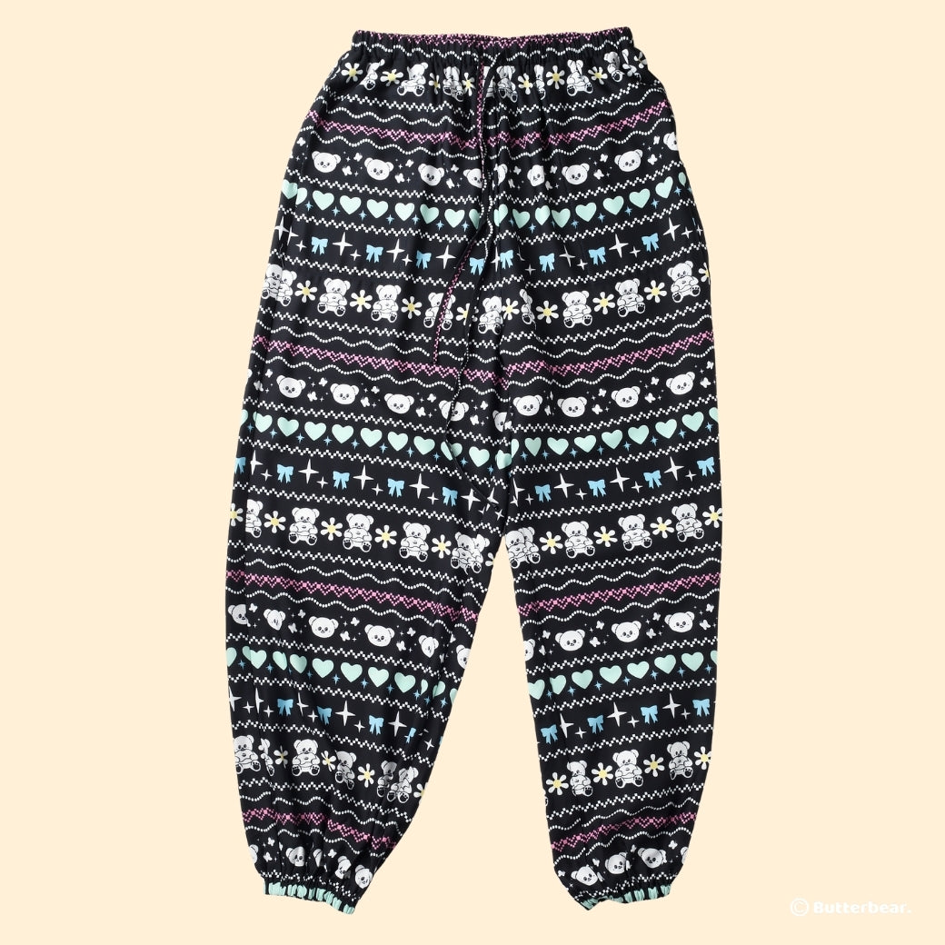 Butterbear Pants Black