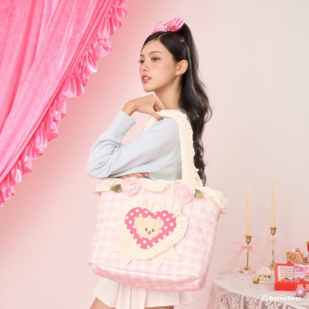 (Available early December 🐻✨) Rosette Dream Tote