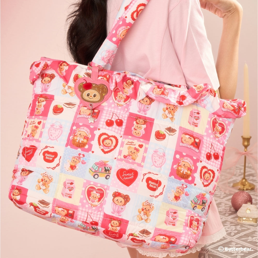 (Available early December 🐻✨) Fluffy Flare Tote